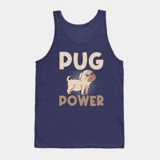 PUG POWER Cute Put Lovers Tank Top